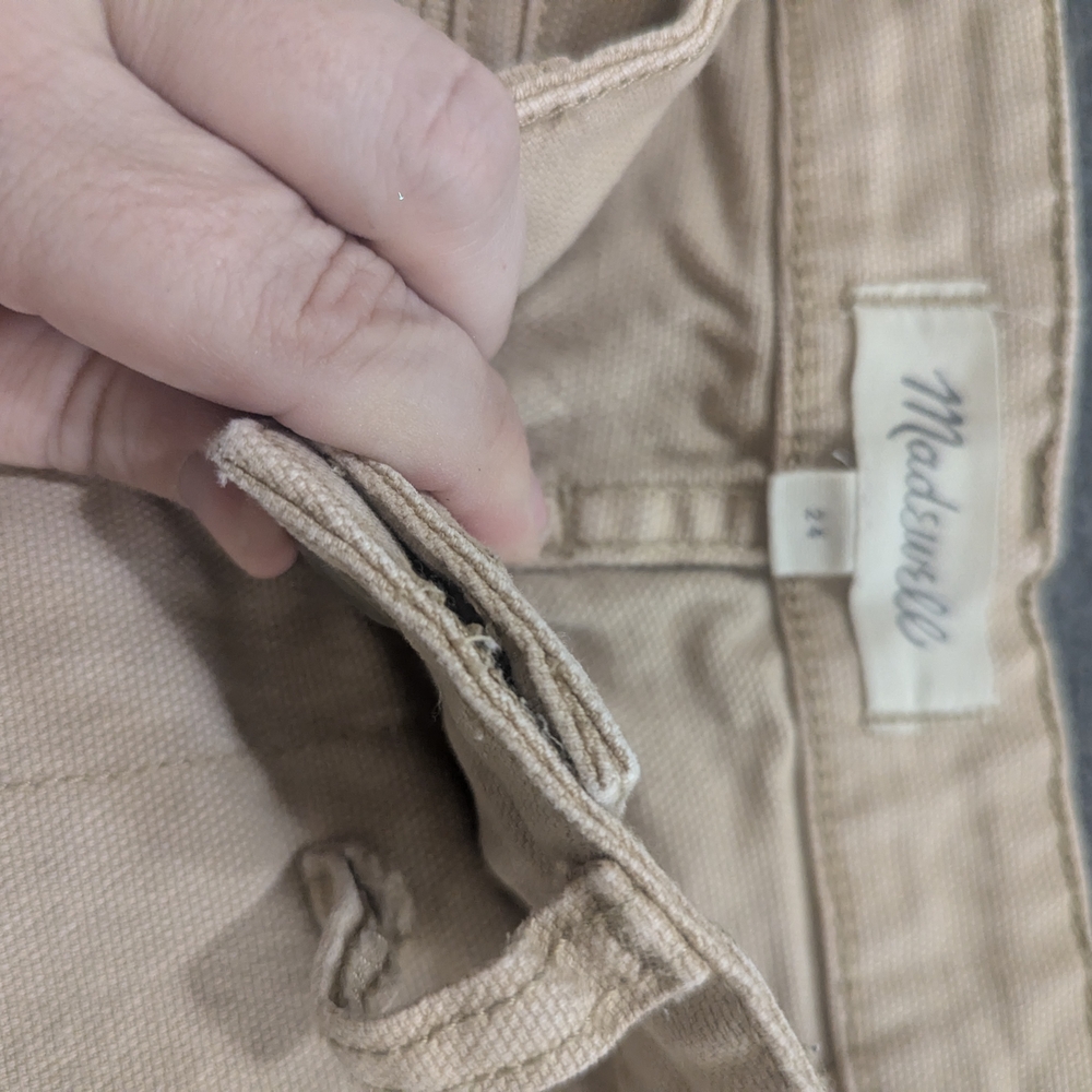 Madewell Women's Tan Jeans - Picture 4 of 4